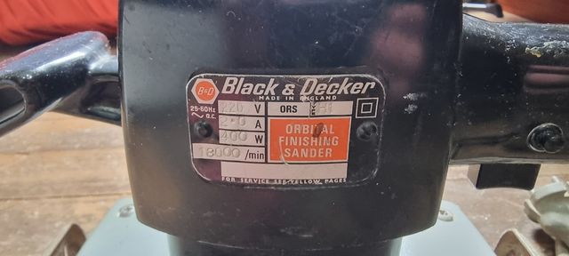 Lijadora Black & Decker 