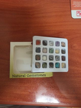20 Gemas naturales diferentes.