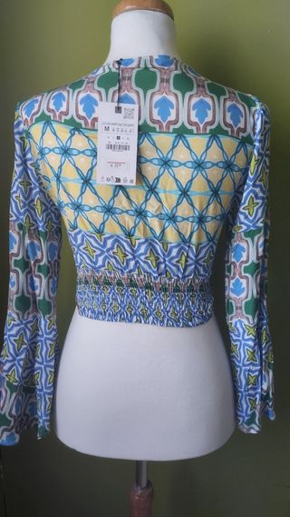 Blusa Zara M - Multicolor