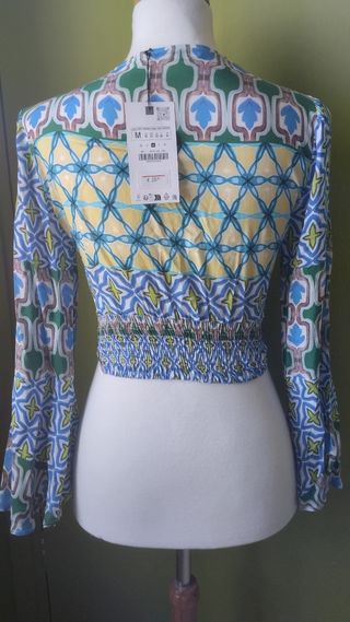 Blusa Zara M - Multicolor