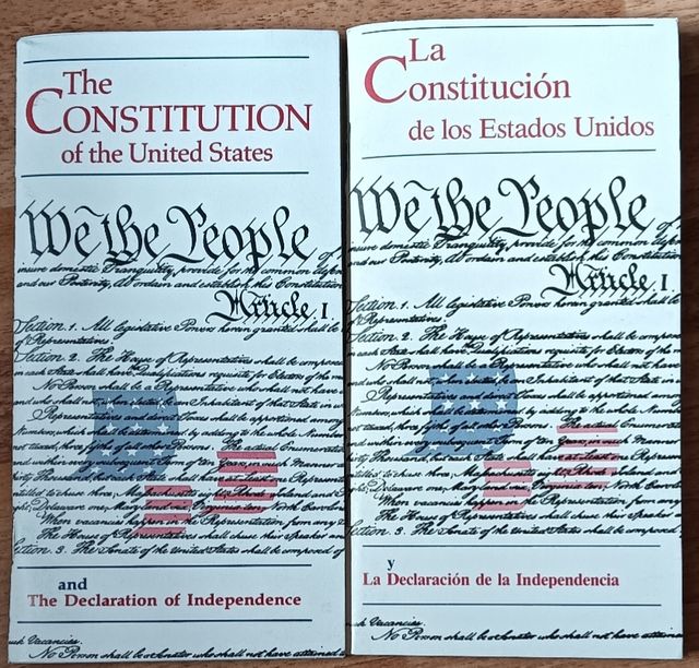 Constitución EEUU y Declaración Independencia