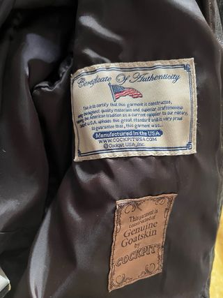 Chaqueta aviador G1 Top Gun