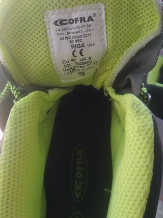 Botas Seguridad Cofra - Talla 42