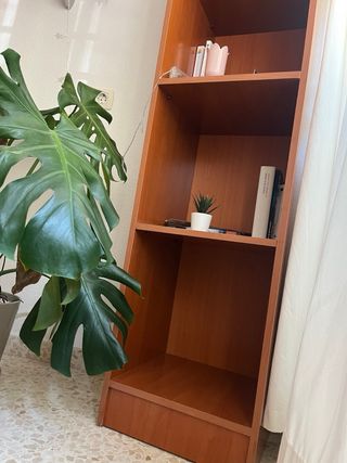 Estantería librería marrón