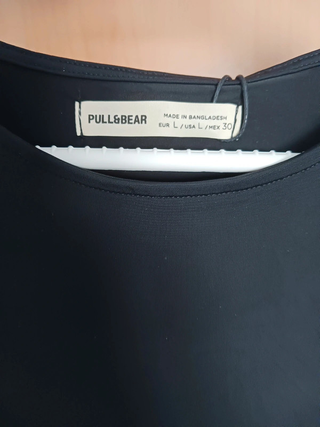 Vestido Negro Largo - Manga Larga