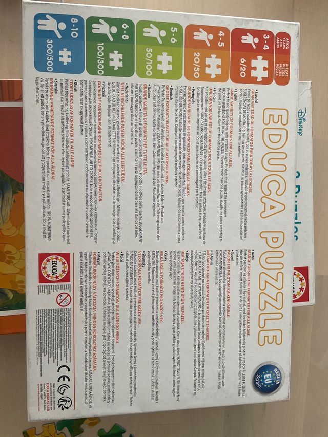 2 Puzzles Disney El Rey León 48 piezas