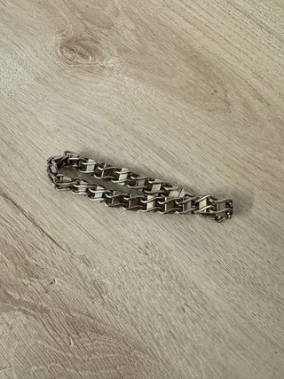 Braccialetto uomo argento