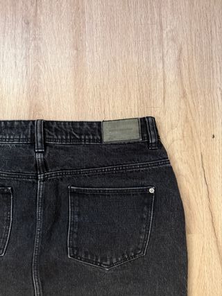 Minifalda negra Zara - Talla M