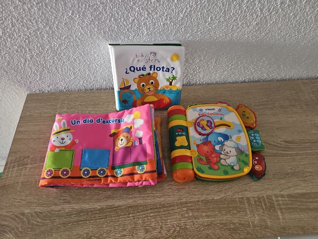 3 libros para interactuary aprender jugando.