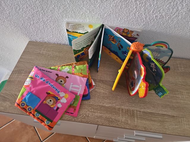 3 libros para interactuary aprender jugando.