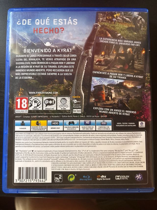 Far Cry 4 PS4 (PlayStation 4)