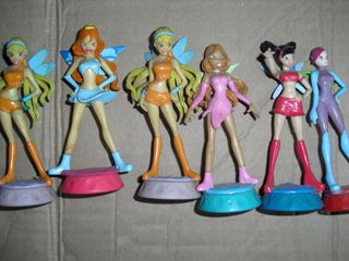 Winx Club Rare Smarties Statuette Prima Serie Fate