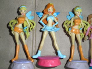 Winx Club Rare Smarties Statuette Prima Serie Fate