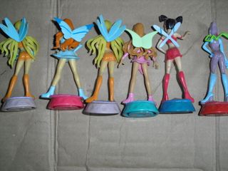 Winx Club Rare Smarties Statuette Prima Serie Fate