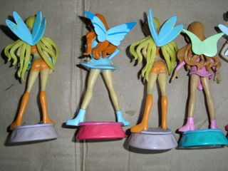 Winx Club Rare Smarties Statuette Prima Serie Fate