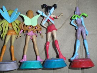 Winx Club Rare Smarties Statuette Prima Serie Fate