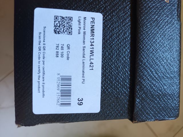 Sandali tacco oro - Eleganti