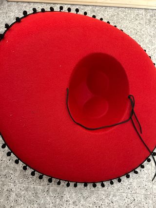 Sombrero Mexicano Rojo