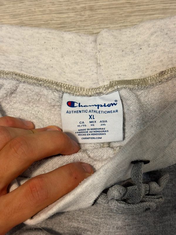 Champion Jogger Chándal Vintage Gris