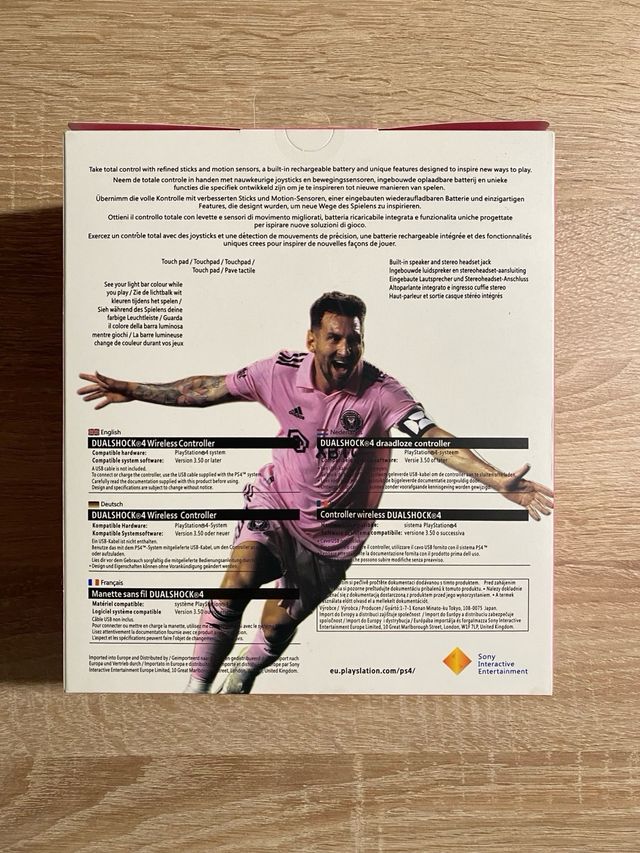 DualShock Ps4 (Messi 10) Ed. Limited