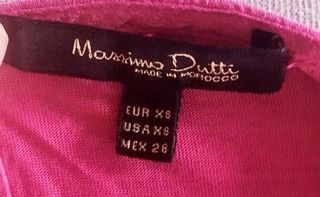 Camiseta Massimo Dutti rosa