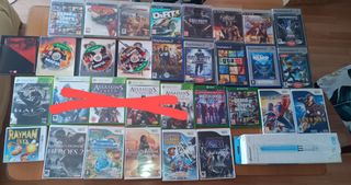 Lote Videojuegos PSP, PS2, PS3, PS4, Xbox, Wii