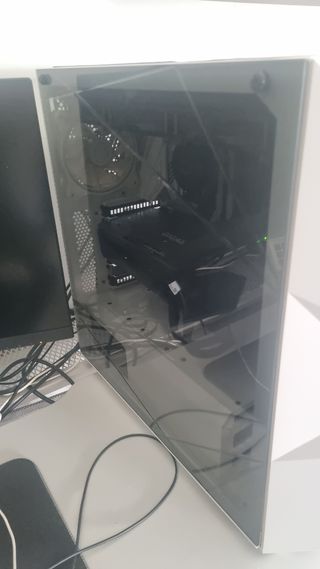 Case PC Gaming Cooler master - Bianco Beige