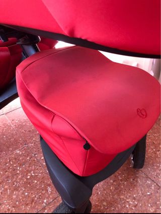 URGE!!! Stokke Xplory X rojo: Carrito completo.