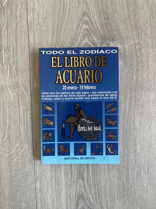 El libro de Acuario 20 enero 19 febrero