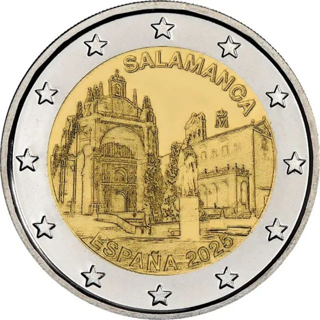 Moneda 2€ Salamanca 2025 España