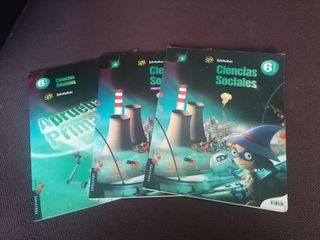 Ciencias Sociales 6 Primaria  3 libros