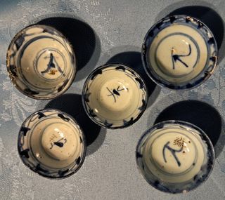 5 Ciotoline Sake Antiche