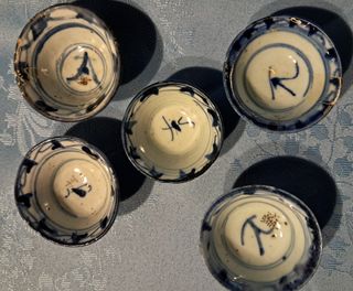 5 Ciotoline Sake Antiche
