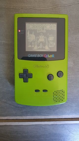 Game Boy Color Verde - Como Nueva