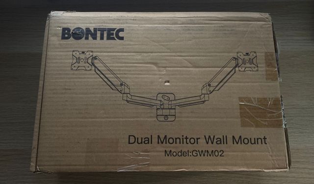 Soporte doble BONTEC para pantallas