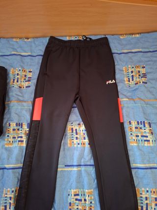 Chándal Fila S - Negro/Rosa