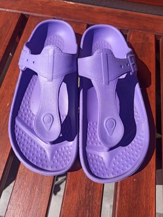 Ciabatte viola estate