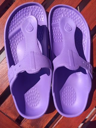 Ciabatte viola estate