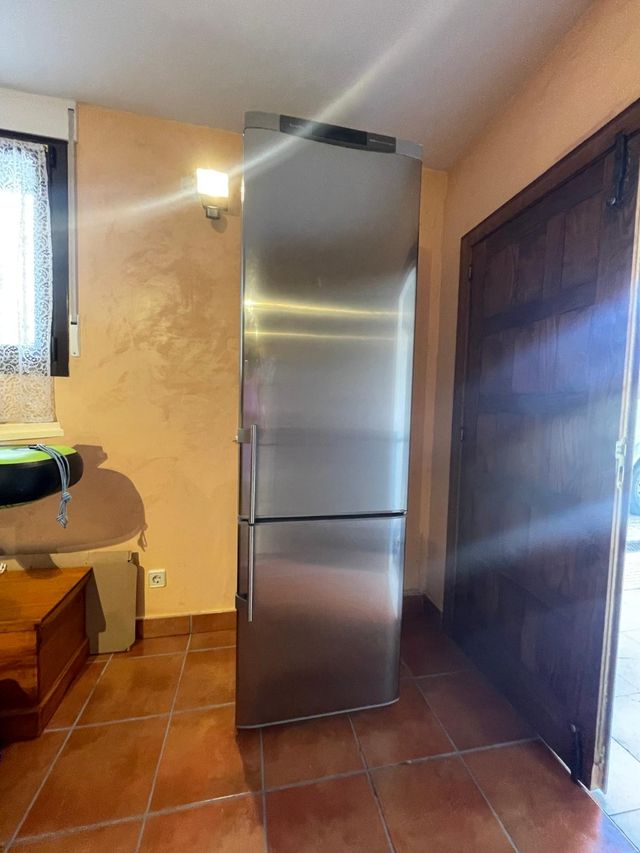 Frigorífico combi acero inoxidable