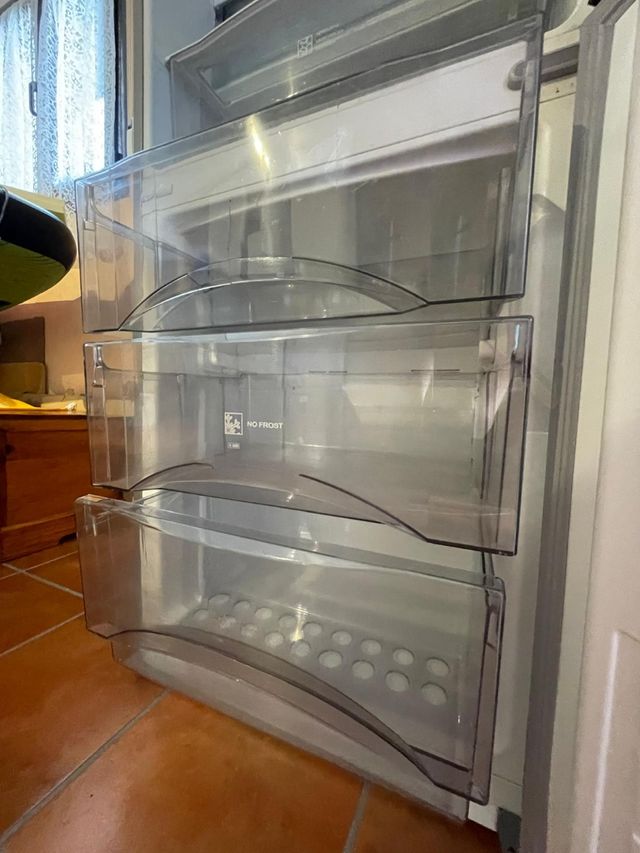 Frigorífico combi acero inoxidable