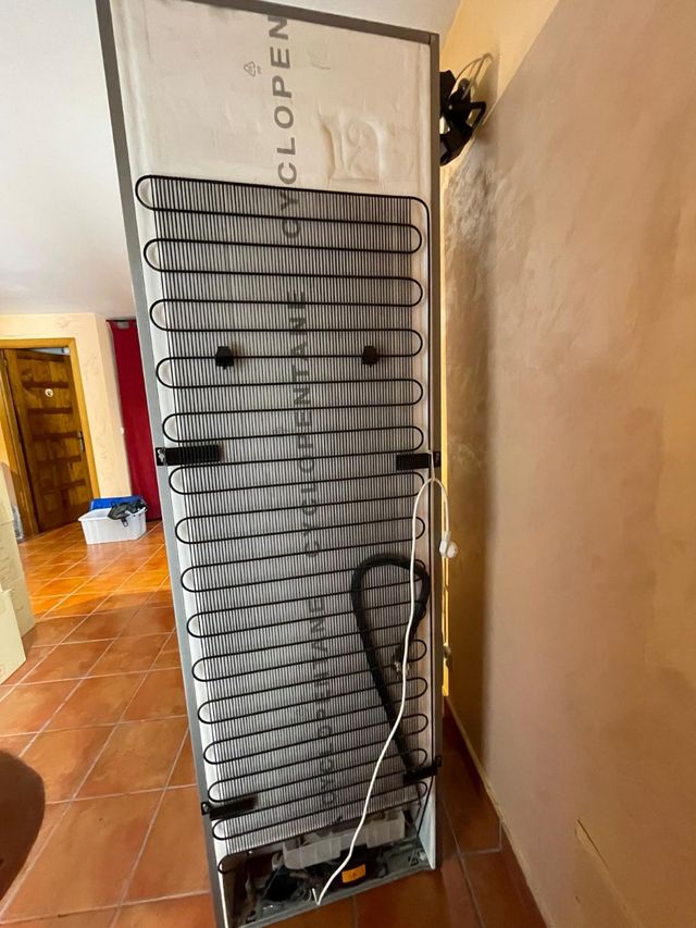 Frigorífico combi acero inoxidable