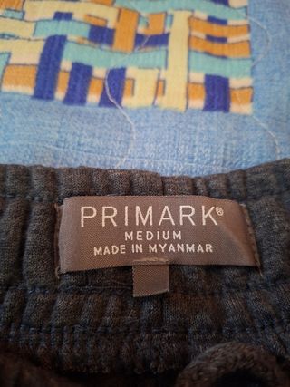 Pantalón chándal Primark M azul oscuro