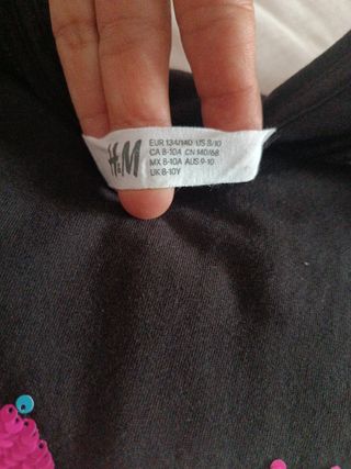 Camiseta koala niña - negra