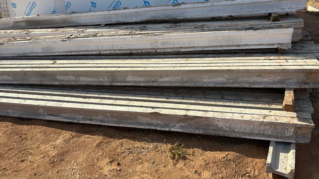 Vigas hormigón 5m y 6.35 usadas. 