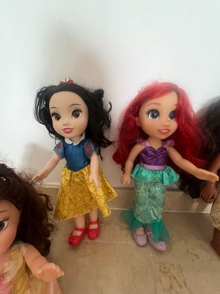 6 Muñecas Princesas Disney animator