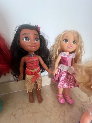 6 Muñecas Princesas Disney animator