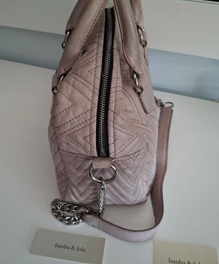 Bolso Bimba y Lola rosa palo