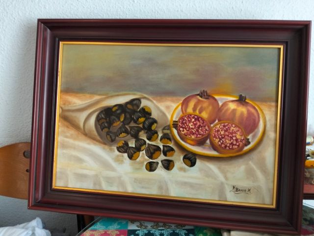 Quadro ad olio: Natura morta