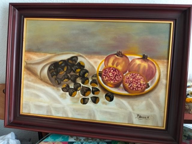 Quadro ad olio: Natura morta