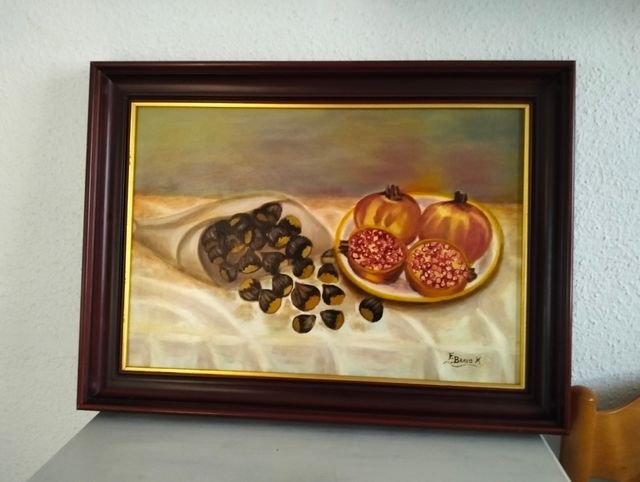 Quadro ad olio: Natura morta